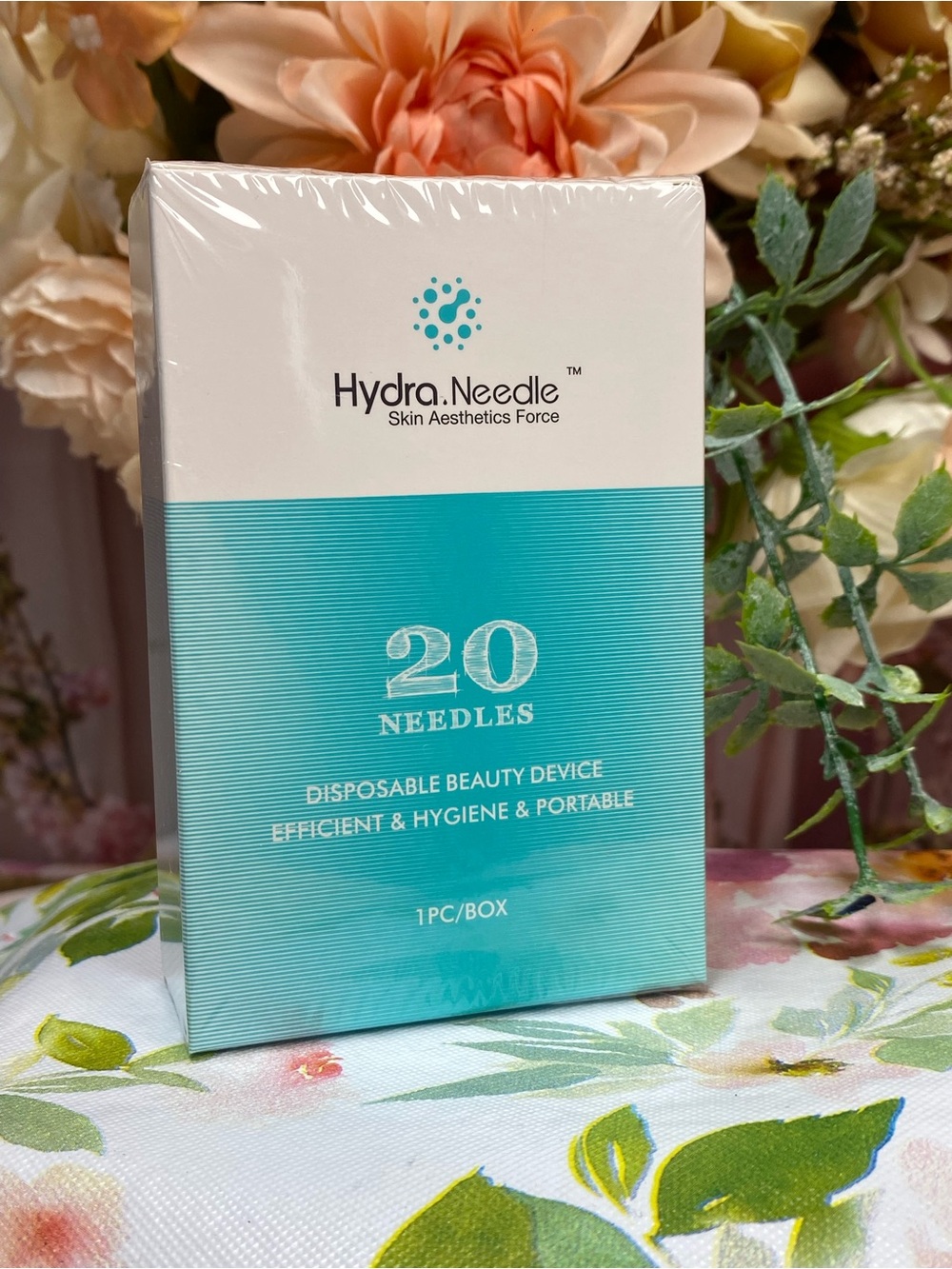 20 Disposable Beauty Needles - Teal